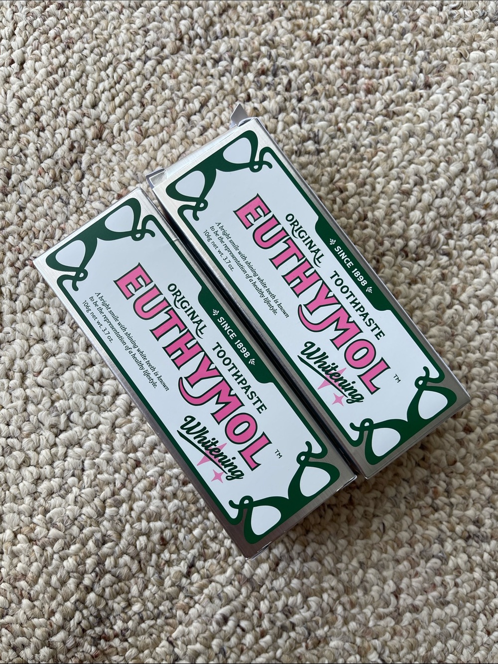 Original Whitening Toothpaste eythymol